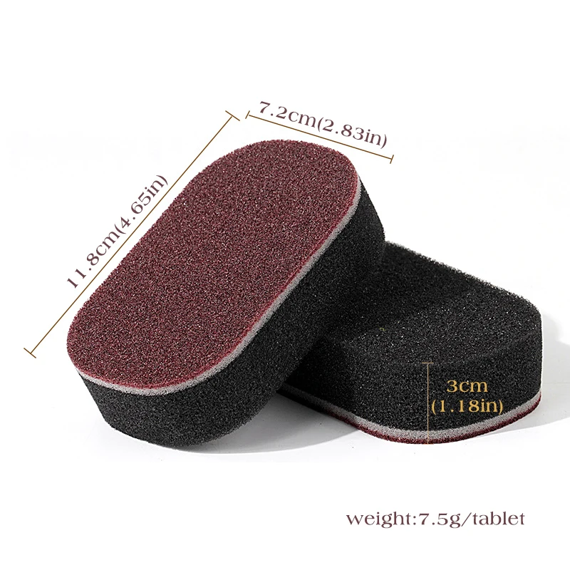 1PC Sponge Wiper Eraser Rust Remover Brush Dish Pot Cleaner Emery Descaling Rub Pots Kitchen Cleaning Gadgets