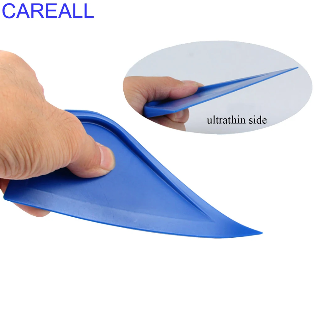Car Window Protection Film Install Little Foot Squeegee Sticker Decals Applicator Corner Tint Scraper