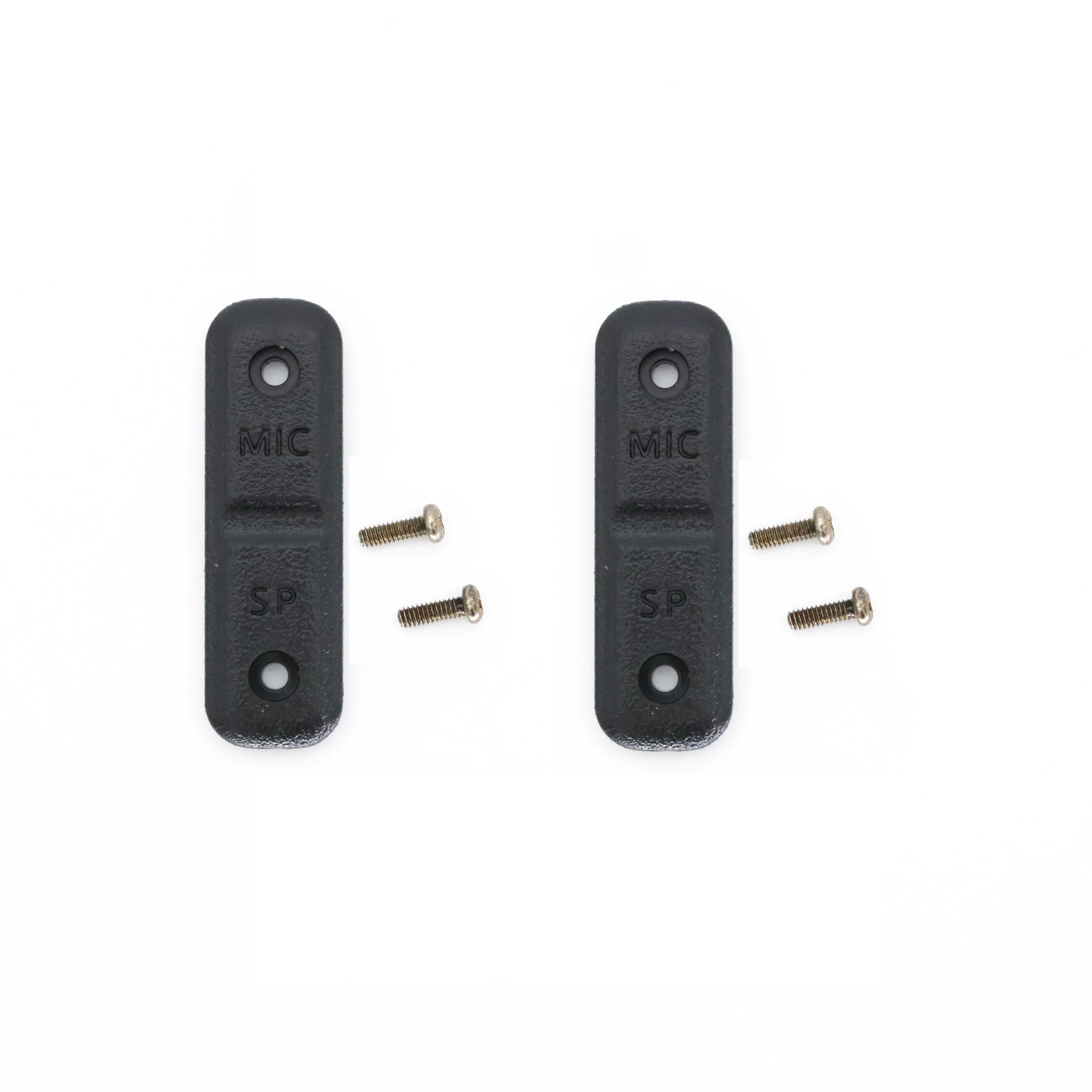 2PCS IC-V80 Walkie Talkie Rubber Earphone Cover Walkie Talkie DIY Accessories Repair Parts