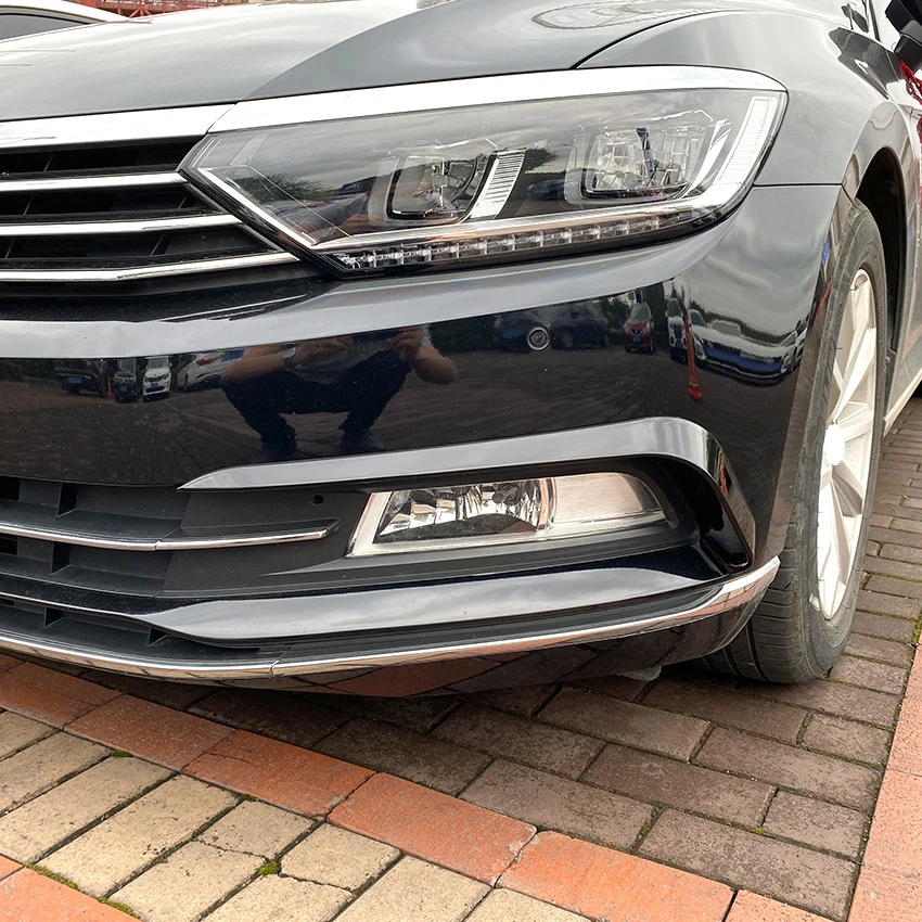 Auto Front Stoßstange Splitter Seite Spoiler Air Vent Wind Messer Körper Kits Für Volkswagen Passat B8 2017-2019 Auto Styling – Detail 14