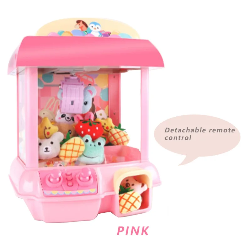 DIY Doll Machine Rechargeable Electronic Catch House Unicorn Doll 12 Mini Mickey Music Stuffed Mnimals Baby Toys Lol Dolls
