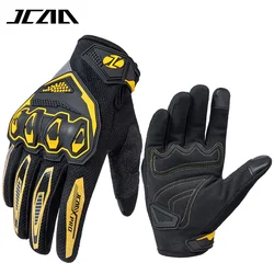 Breathable Summer Racing Motorcycle Gloves - XXL (Gold)