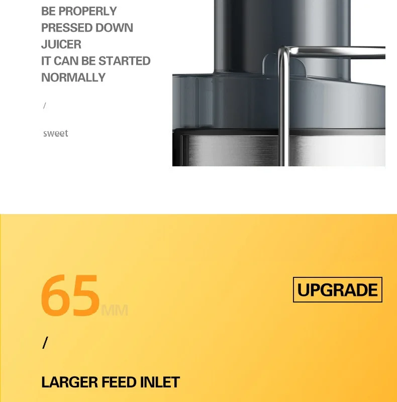 Centrifugal Juicer For Fruit And Vegetables Stainless Steel_voghion.com