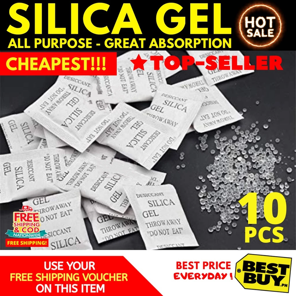 102550Pack05gNontoxicSilicaGelDesiccantDampSachetDesiccant
