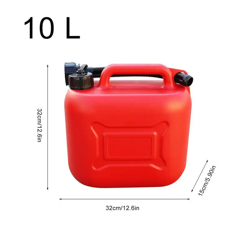 5/10/20L Fuels Cans Portable Fuel Tank Gasolines Diesel Container For Dirt Bike Motorcycle Car Emergency