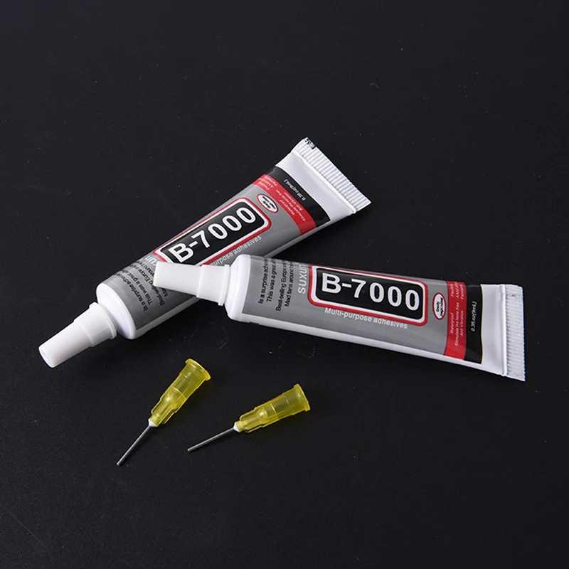 

2pcs B-7000 Glue Cell Phone Touch Screen Glass Repair Glue Multipurpose DIY Craft Best Epoxy Resin Adhesive 9ml