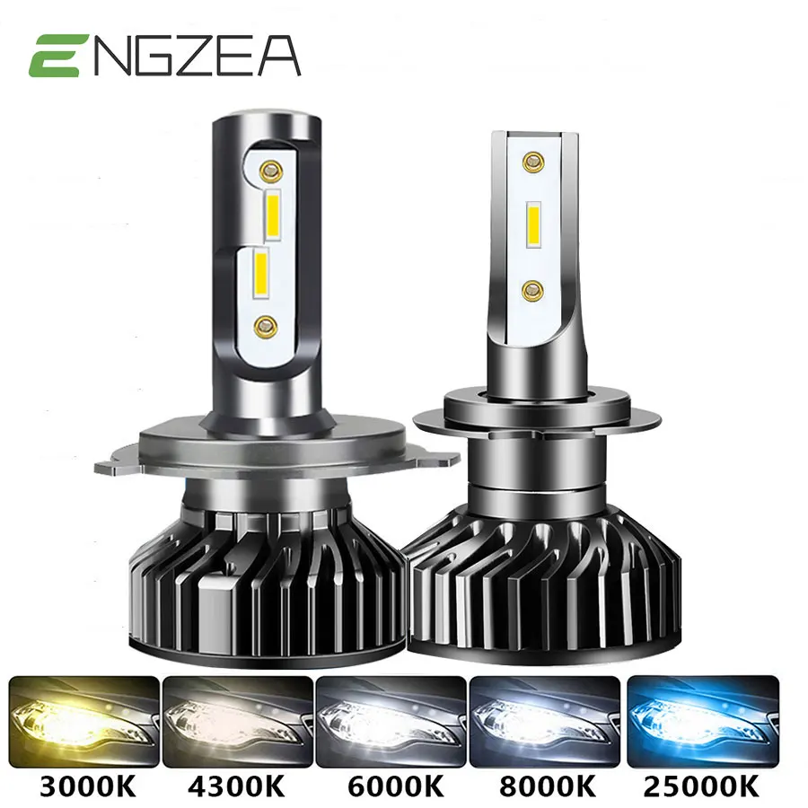 ENGZEA Автомобильные фары 18000LM H4 светодиодный H7110W CSP H1 H3 H8 H11 9005 HB3 9006 HB4 4300K 6000K ные для