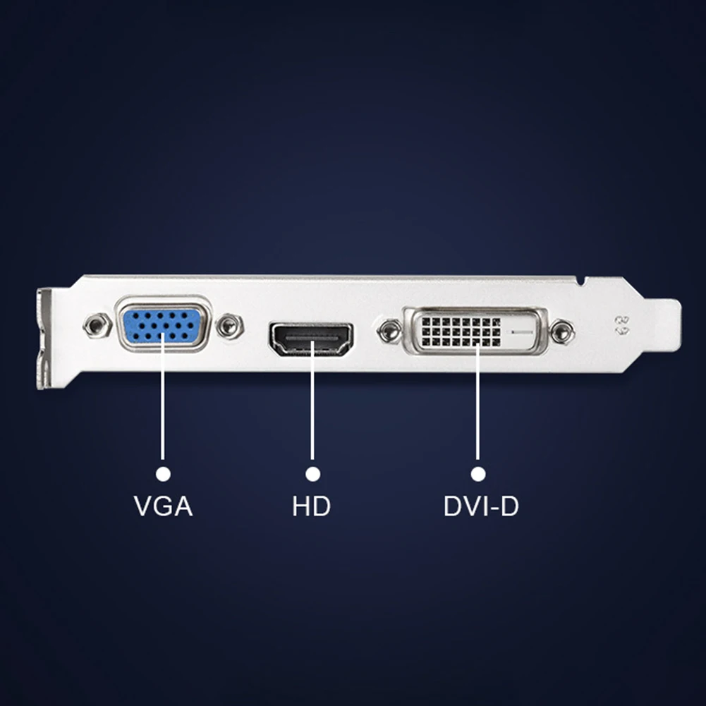 GT210 1GB ׷ ī, DVI VGA HDMI ȣȯ Ʈ, ο  ׷ ī, 64 Ʈ DDR3 PIC Express2.0, PC ӿ