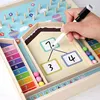 Kids Montessori Math Counting Learning Toys Teaching Tool Number Decompositio Addition Subtraction Kindergarten Educatinal Game 4