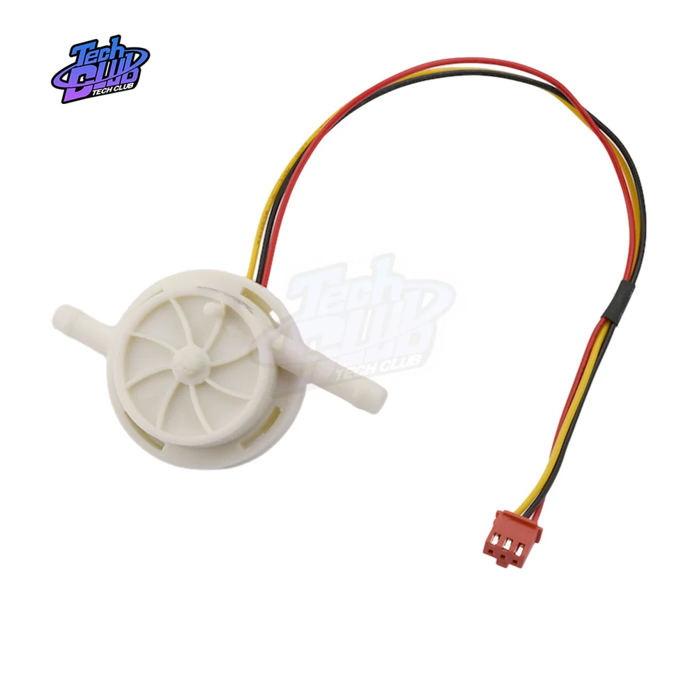 DC5V NPN USN-HS06PQ-1 6mm Hose Barb End Hall Water Flow Sensor Turbine 0.1-1.5LPM Re Error for Coffee Drinking Machine