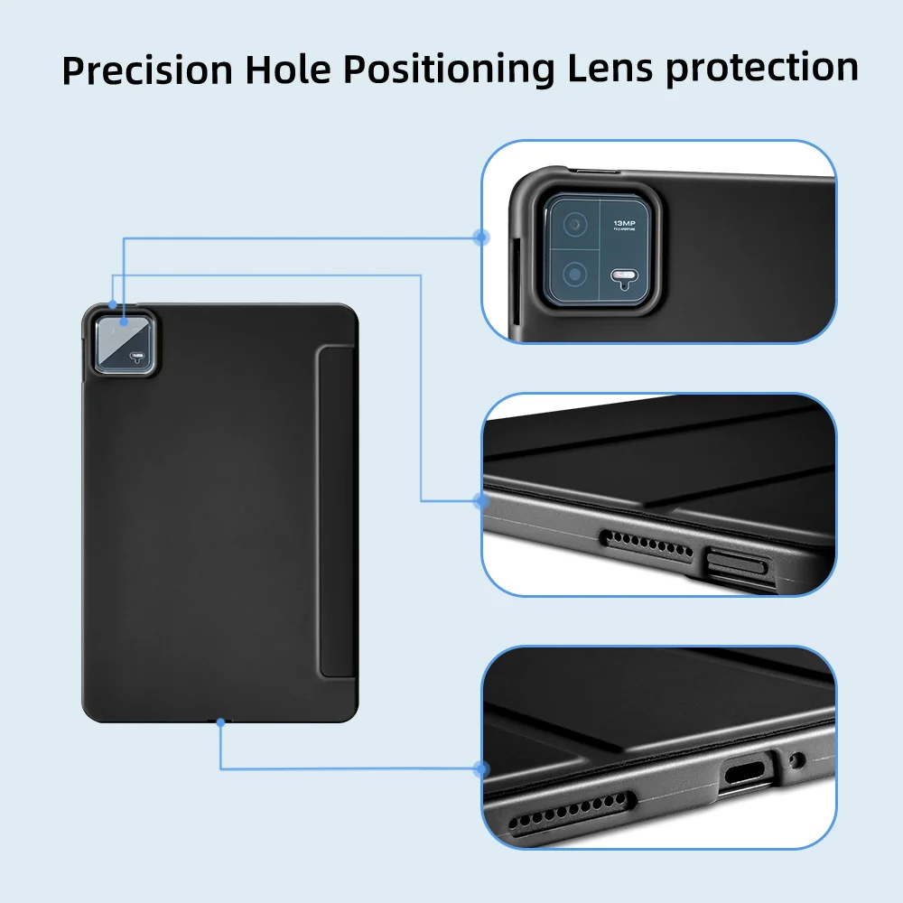 Magnetic Charging Tablet Case with Enhanced Protection