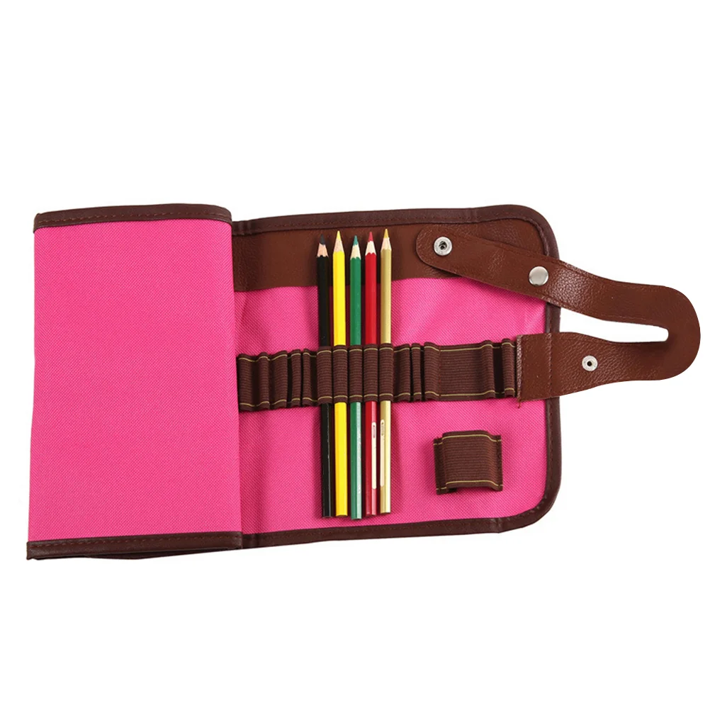 

Colored Pencils Set Potable Roll Case Canvas Bag for Artists Sketchers Student
