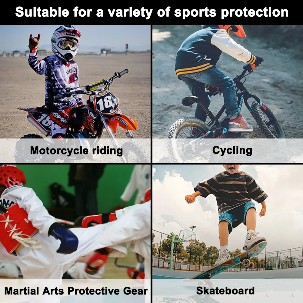 Motorcycle Kids Chest Back Protector Moto Body Armor Guard Racing Body Protector Children Armor Jacket Motocross Protective Gear