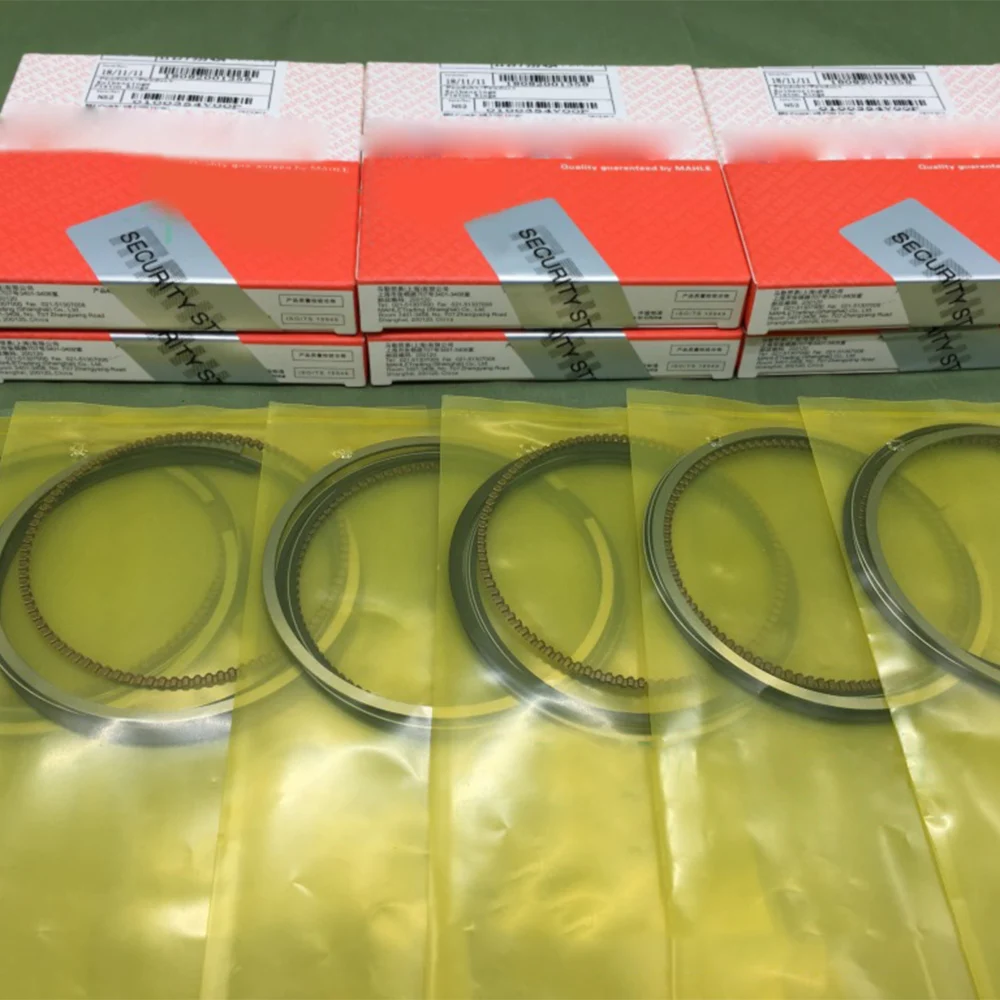 6pcs Piston Rings Set 85mm for BMW E90 E92 E60 E83 328i 530i X3 X5 Z4