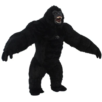 Inflatable King Kong: mascot suit, gorilla cosplay, Adult, party costume