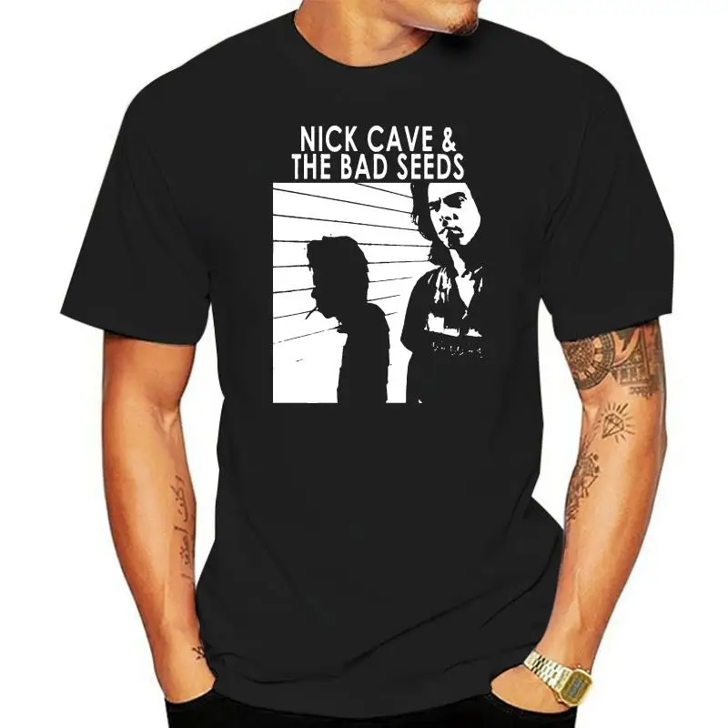 Alta Qualità Nuovo Popolare Nick Cave The Bad Seeds Maglietta Nera In Cotone Da Uomo