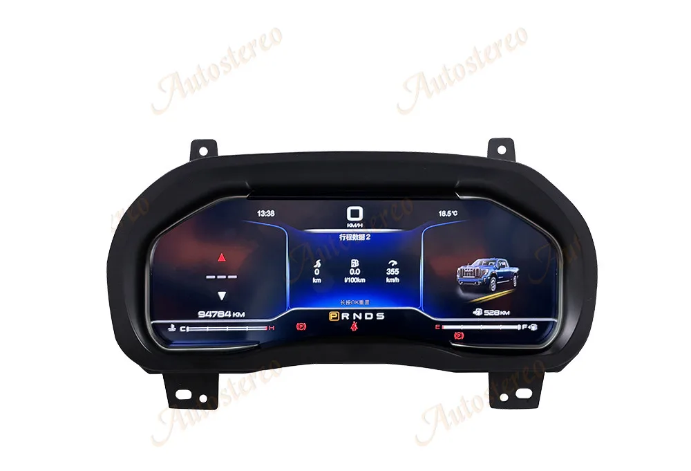 Car Radio Digital Odometer Carplay Android 13 for Chevrolet Silverado GMC Tahoe