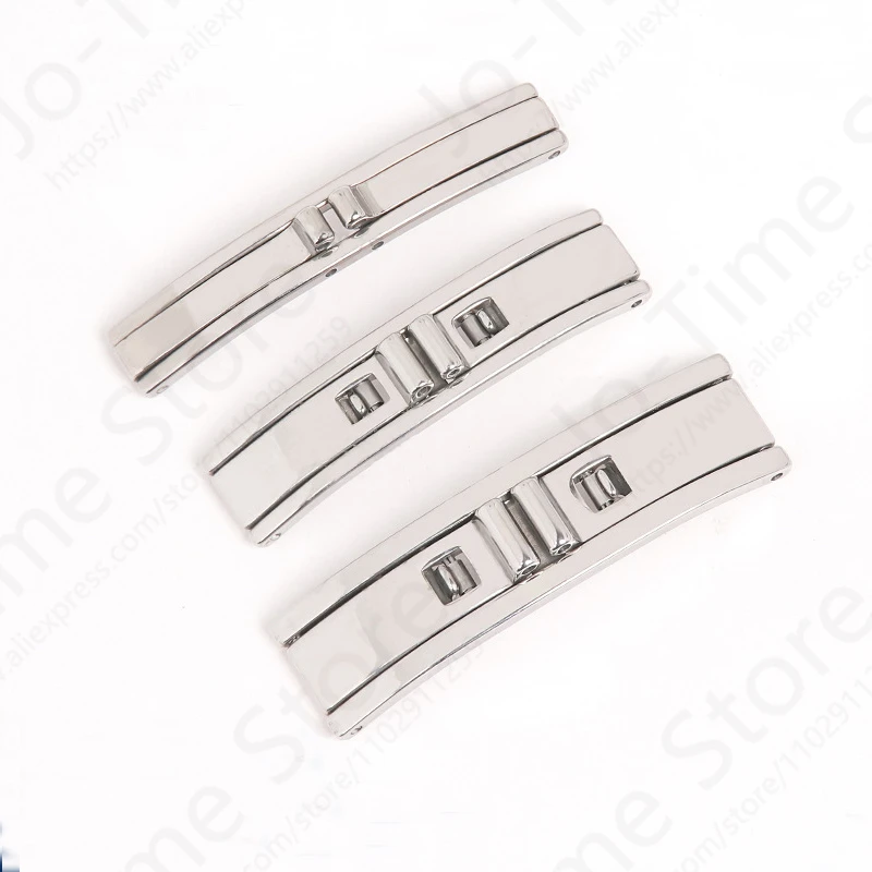 Watch Buckle Watch Buckle Clasp Stainless Steel Watchband Buckle Double Pull Folding Butterfly Clasp