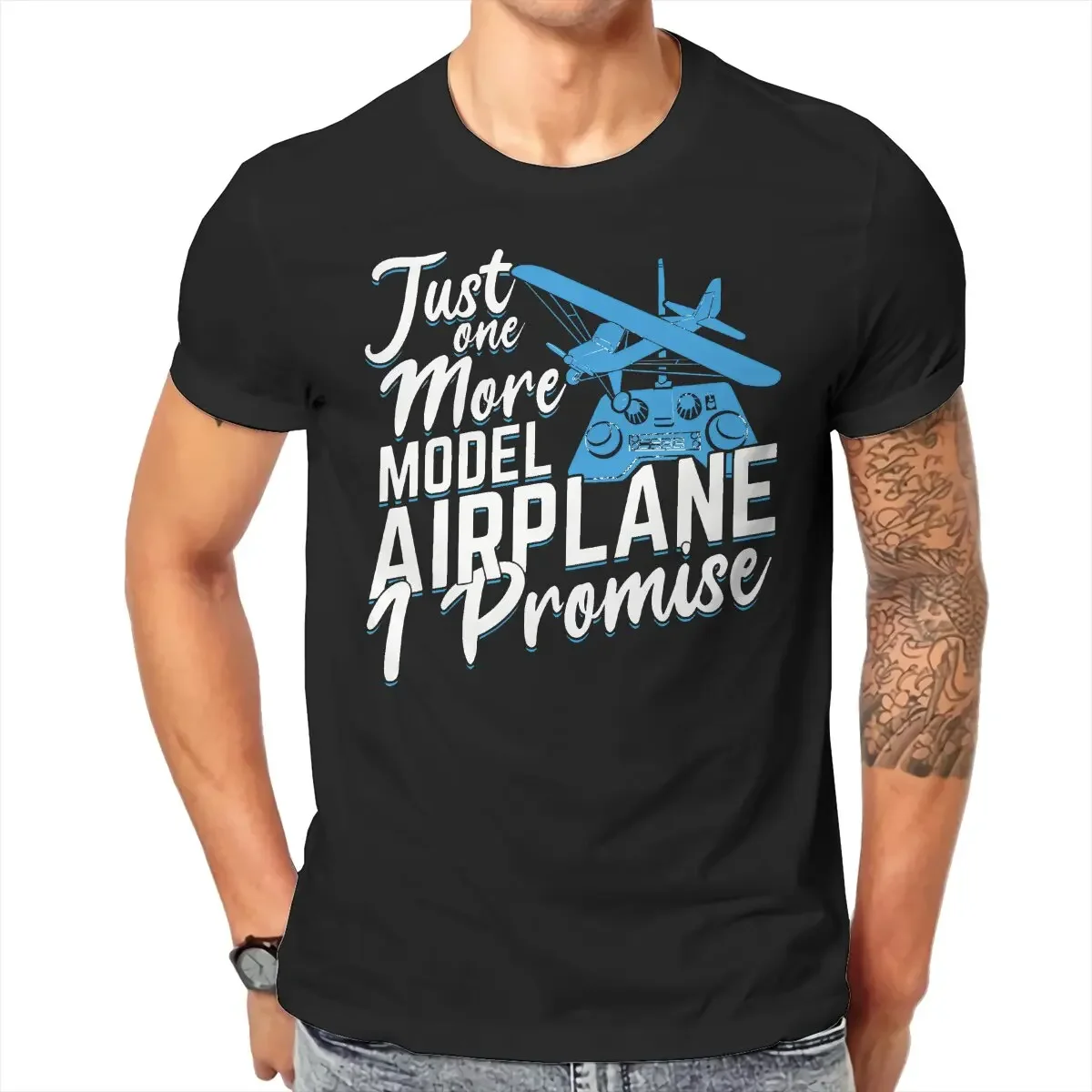T-Shirt Homme Pin Up Avion