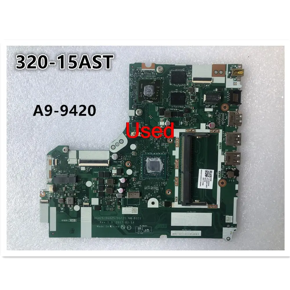 

Used For Lenovo Ideapad 320-15AST Laptop Motherboard mainboard CPU A9-9420 SWG FRU 5B20P19429