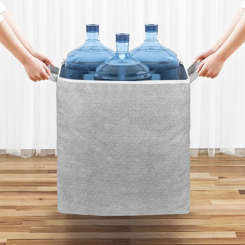 Large Capacity Foldable Storage Bag for Clothes and Quilts with Moisture-proof Design
