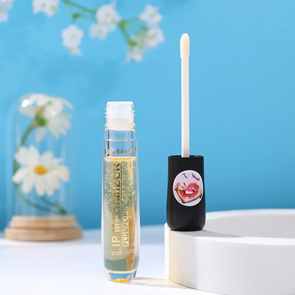 5ml Instant Volumising Lips Plumper Repairing Reduce Lip Fine Lines Mask Long Lasting Moisturizer Care Lip Oil Sexy Plump Serum