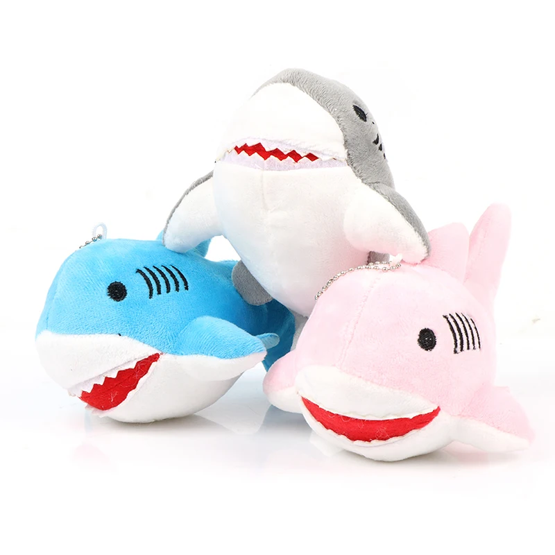 Size 12CM And 16CM, Small Shark Plush TOY DOLL ; Stuffed TOY Plush Accessories,Key Chain Gift