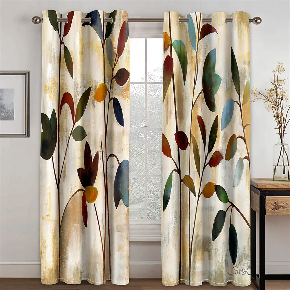 Beautiful Landscape 3d Printing Curtains Bedroom Living Room Lounge Shading  Curtain Cortinas Para Salon 2 Piezas For Windows - Curtain - AliExpress