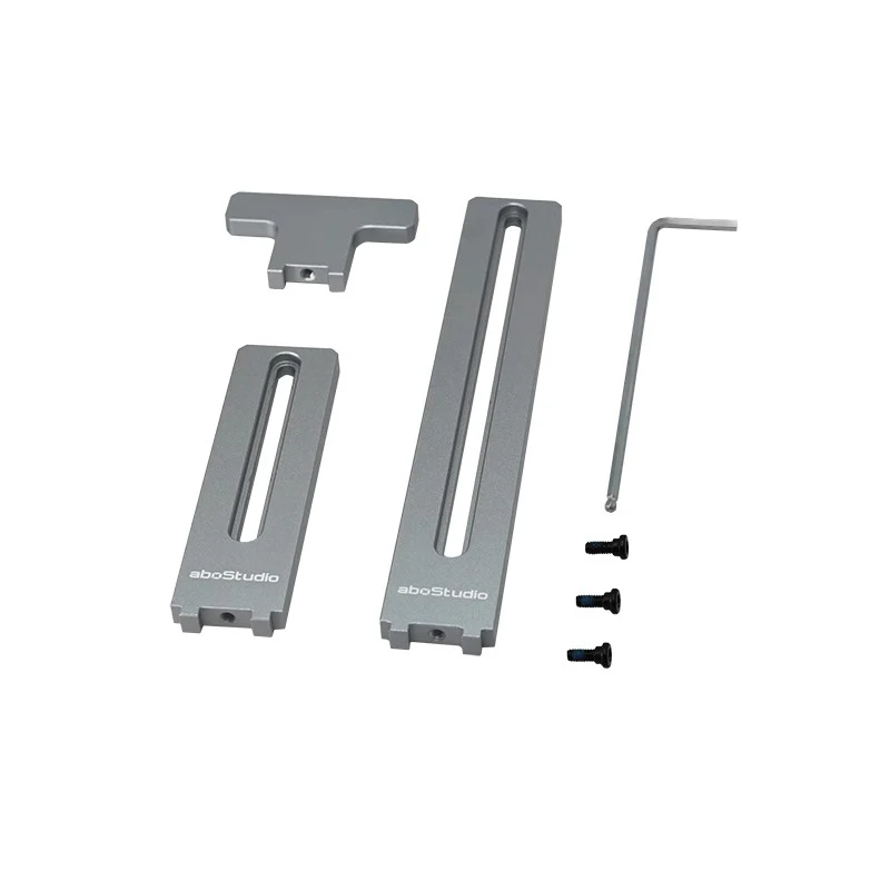 Uso Universal Placa Gráfica Suporte Vertical Vga Suporte Fixo Liga de Alumínio Completo Ajustável Multi Funcional Preto Cinzento - Imagem 6