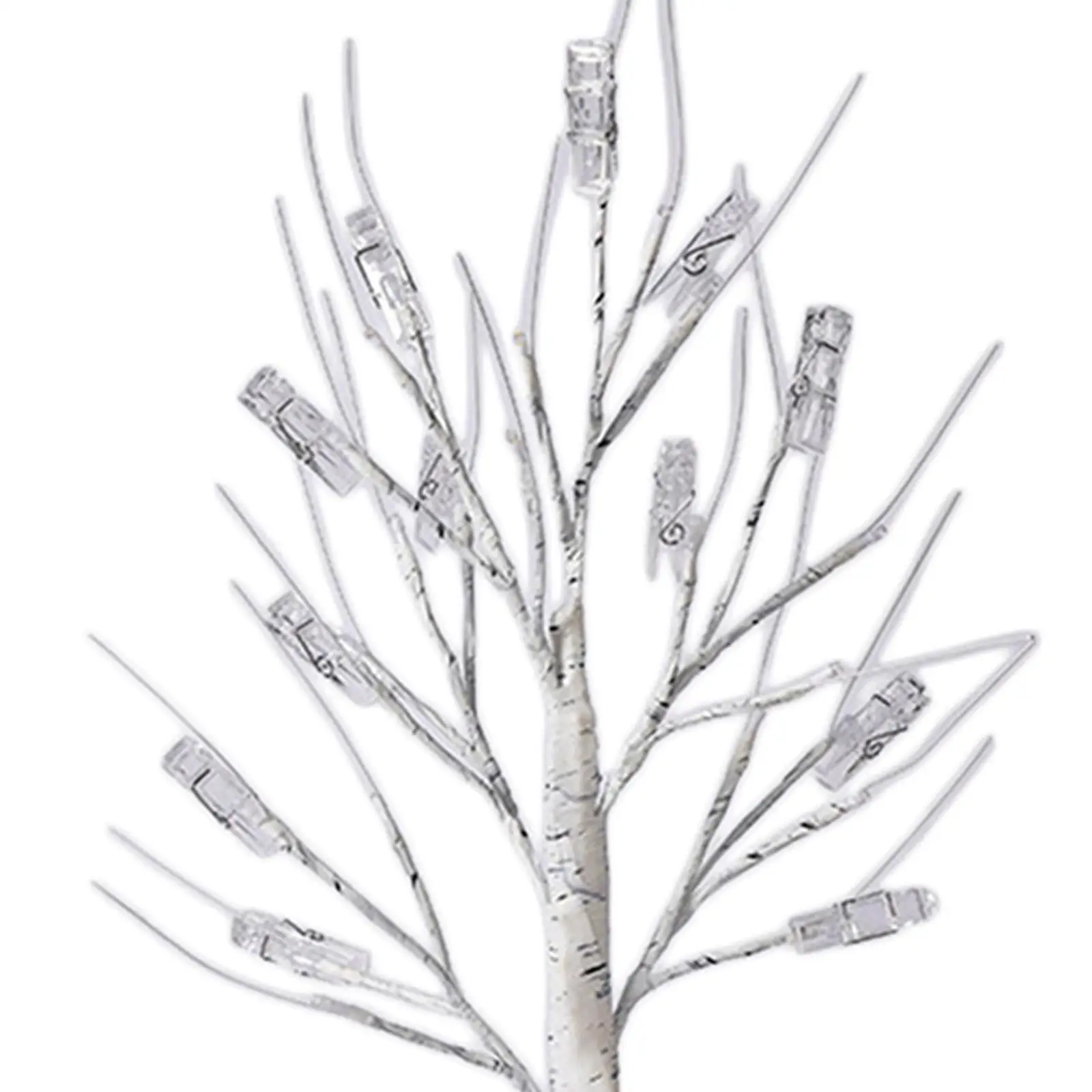 LED Nightlight Display Trees Stands with Clips Birthday Tree