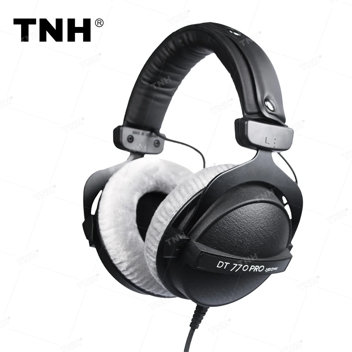

DT770 Professional Monitor Headphone Wired Stereo Headphones Recording Studio Equipment for Travel Computer Mixer DJ