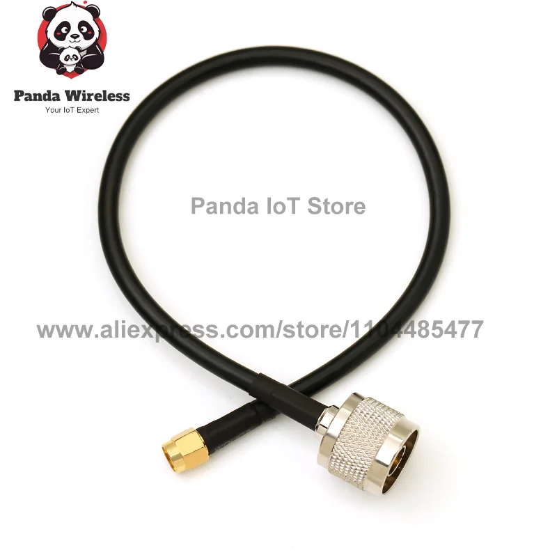 RG58 N형 수- SMA 50-3 N형 암 연장 케이블 AP 점퍼 커넥터 어댑터 저손실 구리 GPS 안테나 수신기 케이블