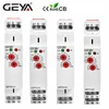 GEYA Delay on Delay off Timer Relay Electronic Type 16A AC230V OR AC/DC12-240V with CE CB ROHS GRT8-A/B/At/Bt 1