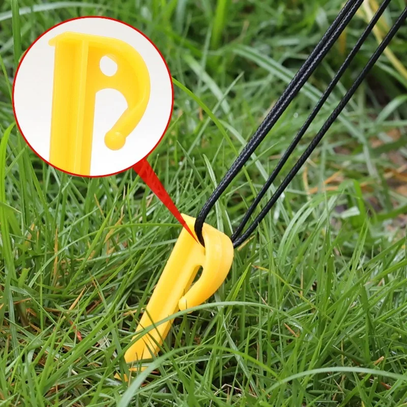 Plastic Tent Stakes 50/10Pcs for Camping camping tent accessories tent pegs