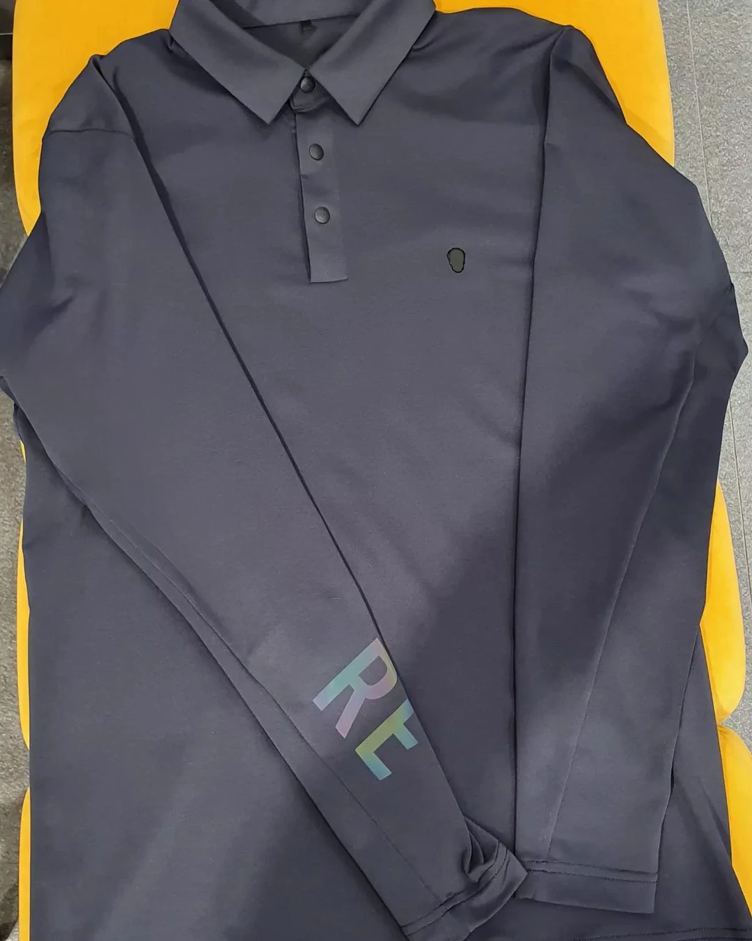 ゴルフ長袖シャツ男性用春秋新作クラシックファッションクールストレッチ合わせやすいカジュアルスポーツ高品質ウェア