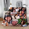 Latin singer Romeo Santos printed blankets Flange Warm blanket soft and comfortable blanket picnic blankets birthday gift 3
