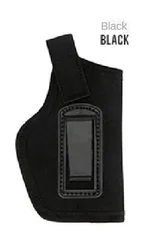 Universal Tactical Pistol Holster with Clip Bag for Concealed Carry - Indoor & Outdoor Use (Black)