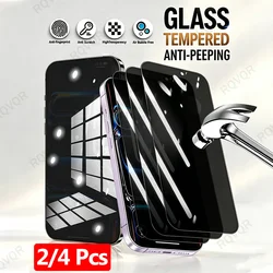 Enhanced Privacy Anti - Spy Tempered Glass Screen Protector, 2/4 Pack - 4Pcs