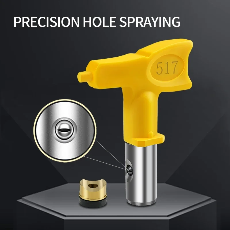 Low Pressure 1-6 Series Airless Tips Nozzle Titan Wagner Airless Paint Spray Sprayer Pating Tools Paint Spray Guns