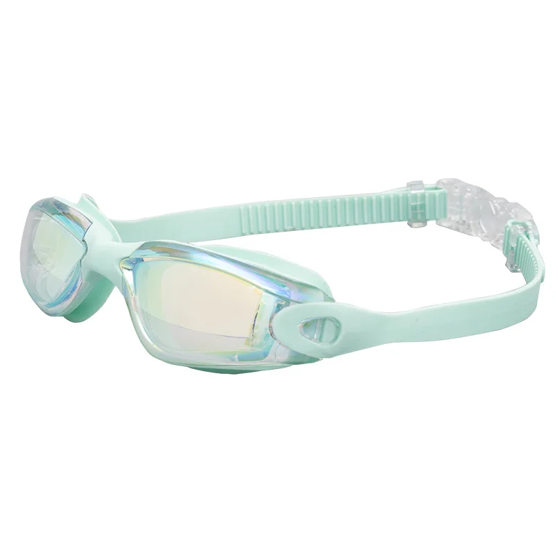 New Electroplated Swimming Glasses Adult Anti-fog Racing Swin Goggles High Quality Border Men and Women's
