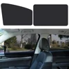 Magnetic Auto Black UV Protection Film with Small Hole Black Side Window Sunshade Cover 10 Magnets Side Glass Mesh Sunshades 5