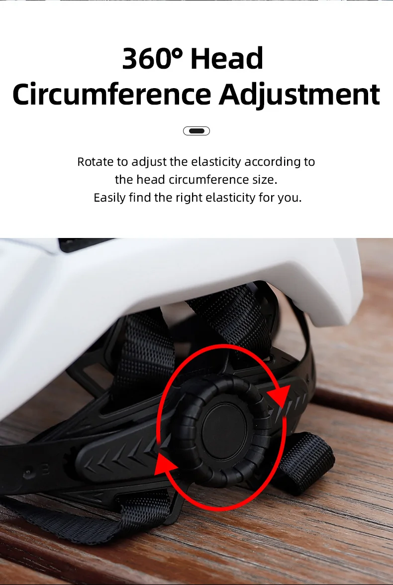 GUB D61 Atmungsaktiver Fahrradhelm Damen Herren Fahrrad MTB Rennrad Leicht Radfahren Sicherheit Outdoor Sport Helm Hut – Detail 11