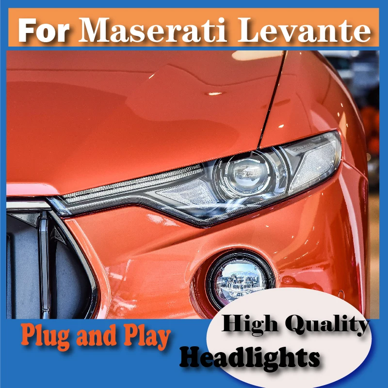 CarFrontLightforMaseratiLevanteHeadlightsBIXenonHeadlamp2016