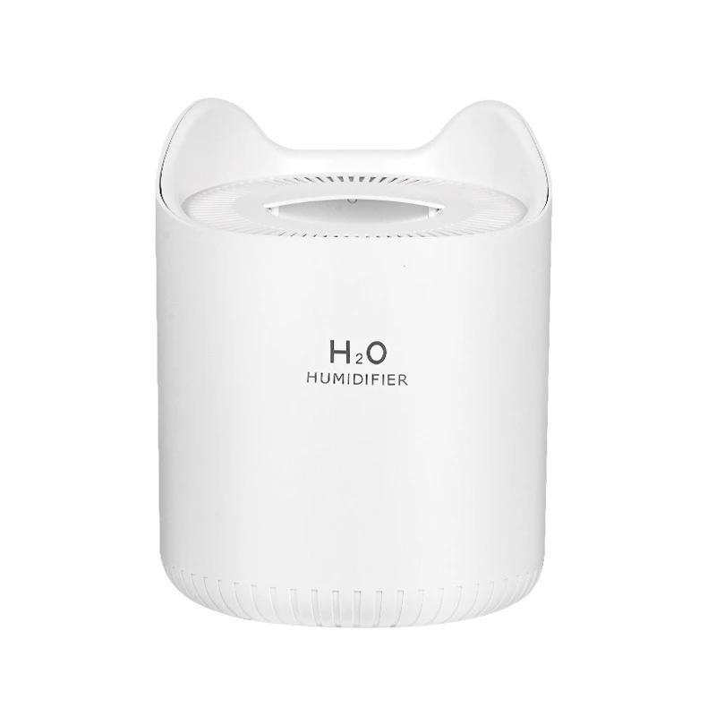 Double spray large capacity humidifier Home mini desktop fog volume humidifier Essential oil diffuser water refill air purifier 5