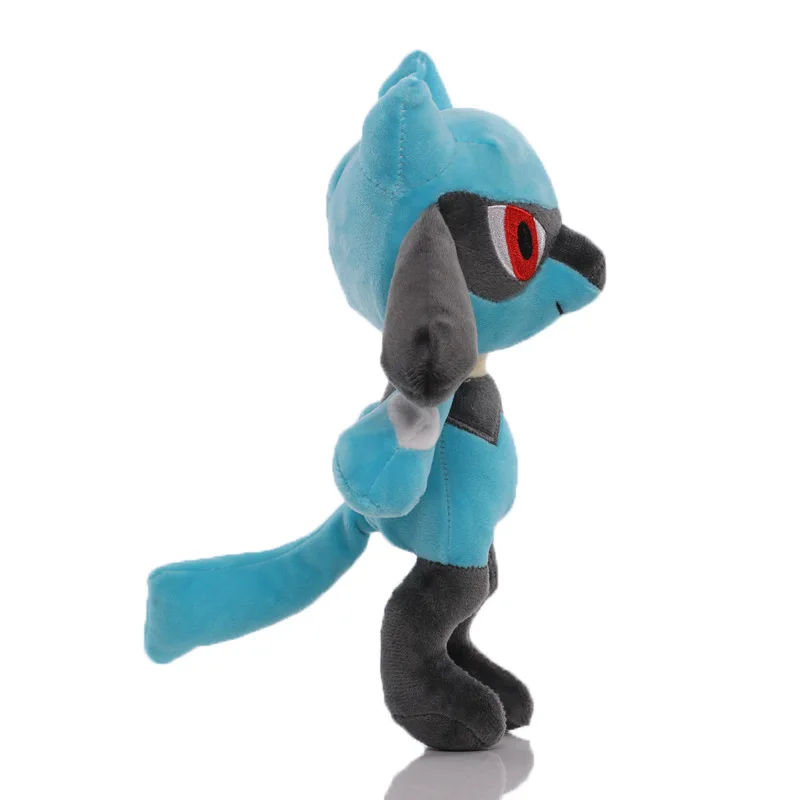 1pcs 24cm MINISO Pokémon riolu Plüss Gyermek- Babaarcú de nem okos nő Lágy Töltött Állat toys számára gyerekek gyerekeknek karácsonyi ajándékok