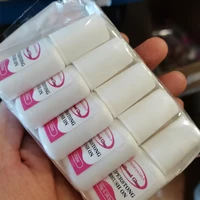 10g*5 Bottles Nail Glue For False Nails Rhinestones Gel Manicure Fast Drying Adhesive Glue For False Nail Tips Stick Gems Polish 1