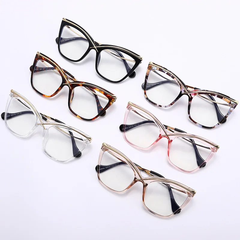 Lunettes Anti-Lumière Bleue EModwey - Monture Ronde Surdimensionnée Pour Femme - Confort PC & Gaming