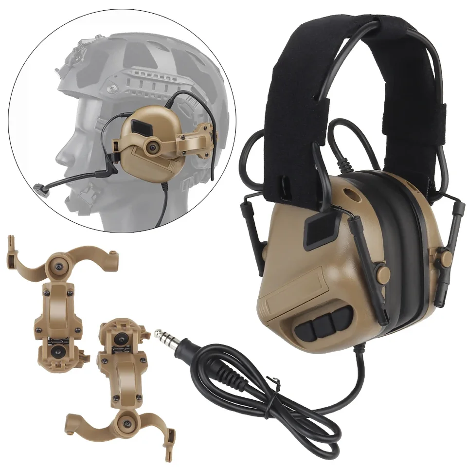 Casque tactique - Sans réduction de bruit - Cinquième génération - Puce