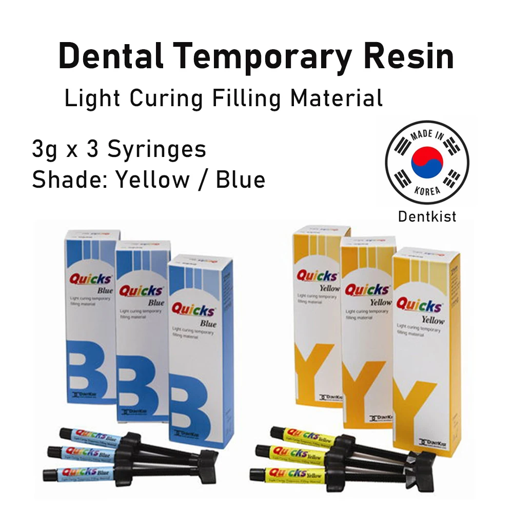 DentalTemporaryResinLightCureTempFillingMaterialProvisional