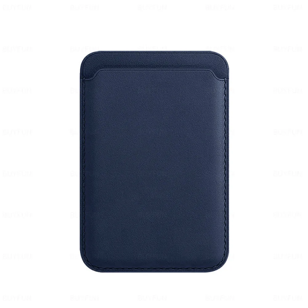 Magnetic Leather Wallet Case with Card Slot Holder